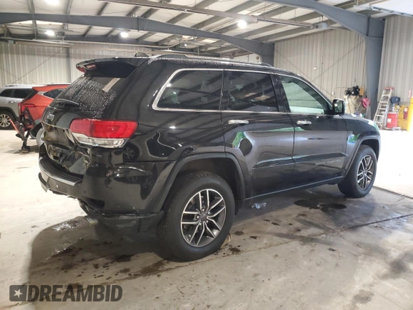 2019 Jeep Grand Cherokee Limited with VIN 1C4RJFBG5KC730862, listed as a Copart auction lot 58634375 with 93,829 mi miles and Salvage title. Bid and sale history available at DreamBid. Image 3.