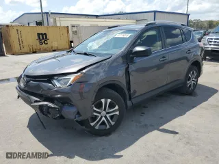 2017 Toyota RAV4 LE with VIN JTMZFREV2HJ720629, listed as a Copart auction lot 51176005 with 112,882 mi miles and Salvage Title. Bid and sale history available at carsss.com. Image 1.