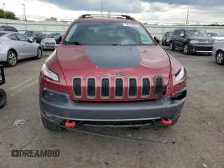 2014 Jeep Cherokee Trailhawk с VIN 1C4PJMBB6EW130595, выставлен на аукционе Copart как лот 58470065 с пробегом 131 303 миль миль и Списание • Salvage title. История ставок и продаж доступна на DreamBid. Изображение 5.