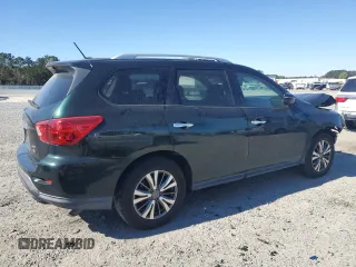 2018 Nissan Pathfinder S with VIN 5N1DR2MM2JC660679, listed as a Copart auction lot 50611145 with 103,047 mi miles and Salvage title. Bid and sale history available at DreamBid. Image 3.