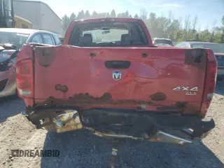 2006 Dodge 1500 SLT with VIN 1D7HU18206S683338, listed as a Copart auction lot 55272635 with 242,911 mi miles and Non Repairable. Bid and sale history available at carsss.com. Image 6.