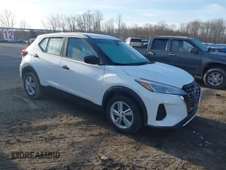 2022 Nissan Kicks S with VIN 3N1CP5BV0NL531095, listed as a IAAI auction lot 41740557 with 21,412 mi miles and . Bid and sale history available at DreamBid. Image 1.