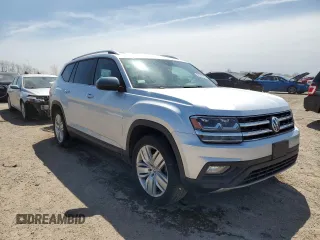 2019 Volkswagen Atlas SE with VIN 1V2WR2CA8KC509852, listed as a Copart auction lot 52941235 with 52,816 mi miles and Salvage title. Bid and sale history available at DreamBid. Image 4.