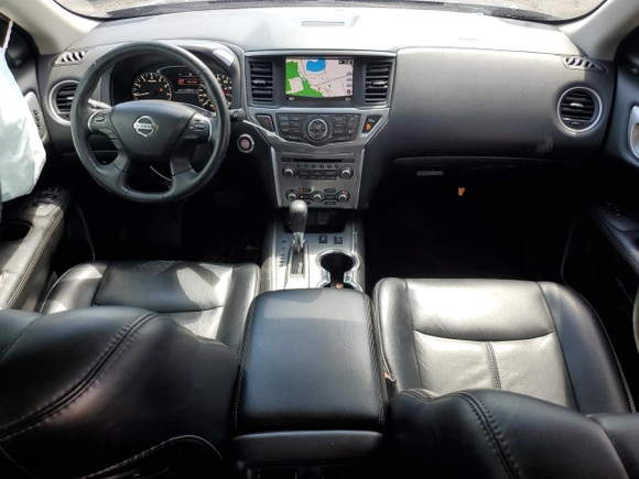 2018 Nissan Pathfinder SL with VIN 5N1DR2MNXJC660910, listed as a Copart auction lot 51427215 with 83,282 mi miles and Salvage Title. Bid and sale history available at carsss.com. Image 8.