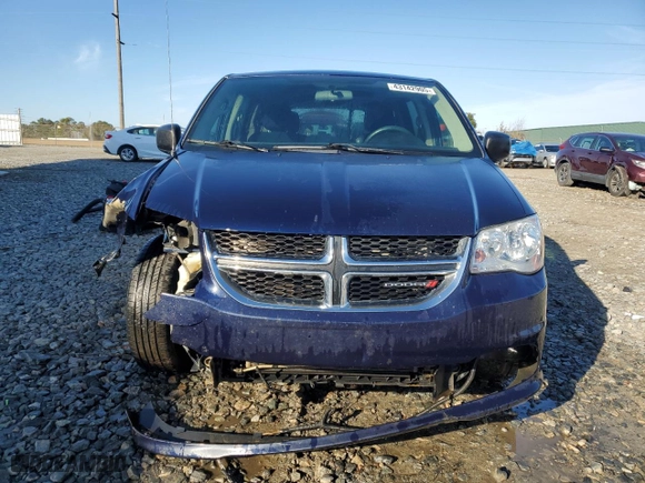 2015 Dodge Grand Caravan American Value Pkg with VIN 2C4RDGBG2FR709669, listed as a Copart auction lot 43142905 with 0 mi miles and Salvage Title. Bid and sale history available at carsss.com. Image 5.