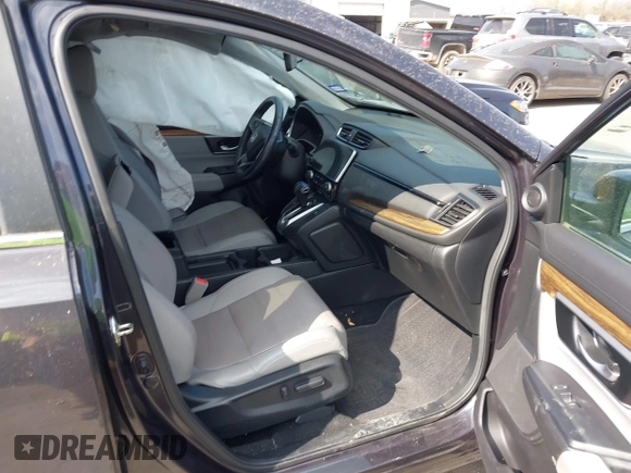2019 Honda CR-V EX-L with VIN 7FARW1H85KE004222, listed as a IAAI auction lot 41800149 with 52,345 mi miles. Bid and sale history available at carsss.com. Image 5.