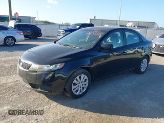 2013 Kia Forte LX with VIN KNAFT4A2XD5672131, listed as a IAAI auction lot 41820035 with 154,998 mi miles. Bid and sale history available at carsss.com. Image 2.