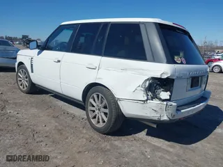 2012 Land Rover Range Rover SC with VIN SALMF1E44CA389041, listed as a IAAI auction lot 41825316 with 1 mi miles. Bid and sale history available at carsss.com. Image 3.