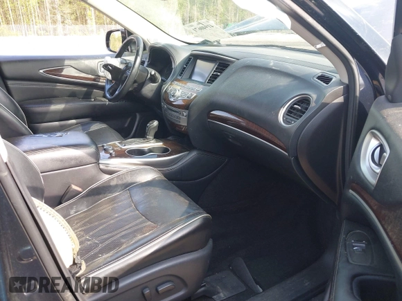 2017 Infiniti QX60 with VIN 5N1DL0MM3HC504232, listed as a IAAI auction lot 41940671 with 156,488 mi miles and . Bid and sale history available at DreamBid. Image 5.