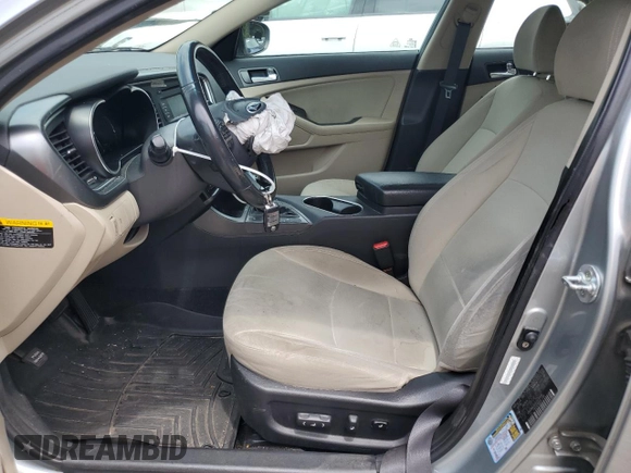 2014 Kia Optima LX with VIN KNAGM4AD5E5076946, listed as a Copart auction lot 59441775 with 138,006 mi miles and Salvage title. Bid and sale history available at DreamBid. Image 7.