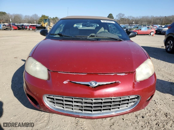 2002 Chrysler Sebring LXi with VIN 1C3EL55R52N211724, listed as a Copart auction lot 42545065 with 161,321 mi miles and Clean Title. Bid and sale history available at carsss.com. Image 5.