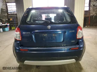 2011 Suzuki SX4 Crossover with VIN JS2YB5A39B6302153, listed as a Copart auction lot 53183175 with 0 mi miles and Salvage Title. Bid and sale history available at carsss.com. Image 6.