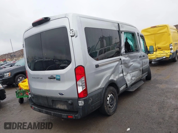 2019 Ford Transit Passenger XL with VIN 1FBAX2CM0KKA73861, listed as a IAAI auction lot 41494070 with 29,556 mi miles. Bid and sale history available at carsss.com. Image 4.