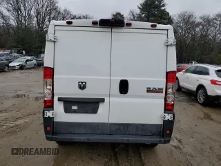 2018 Ram ProMaster Cargo with VIN 3C6TRVAG4JE108567, listed as a Copart auction lot 46140604 with 186,656 mi miles and Clean Title. Bid and sale history available at DreamBid. Image 6.