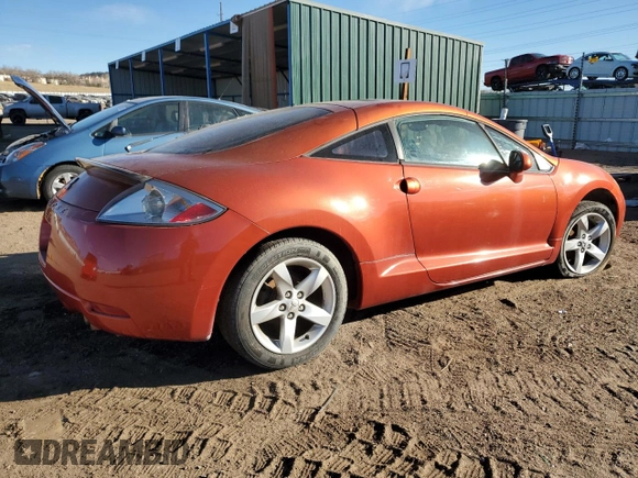 2007 Mitsubishi Eclipse GS with VIN 4A3AK24F77E037680, listed as a Copart auction lot 87070254 with 207,510 mi miles and Non Repairable. Bid and sale history available at DreamBid. Image 3.