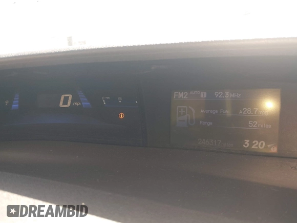 2013 Honda Civic LX with VIN 2HGFB2F53DH534681, listed as a IAAI auction lot 42129613 with 246,317 mi miles and . Bid and sale history available at DreamBid. Image 7.