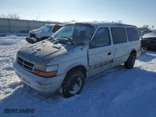 1994 Dodge Caravan Grand SE with VIN 1B4GH44R7RX384139, listed as a Copart auction lot 87722835 with 173,830 mi miles and Salvage Title. Bid and sale history available at carsss.com. Image 1.
