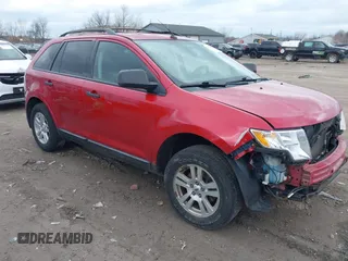 2010 Ford Edge SE with VIN 2FMDK3GC1ABA03174, listed as a IAAI auction lot 41853659 with 175,704 mi miles. Bid and sale history available at carsss.com. Image 1.