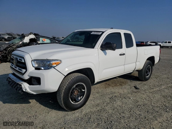 2018 Toyota Tacoma SR with VIN 5TFRX5GN2JX121672, listed as a Copart auction lot 43455655 with 72,079 mi miles and Salvage Title. Bid and sale history available at carsss.com. Image 1.