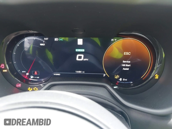 2024 Dodge Hornet R/T with VIN ZACPDFCW9R3A16217, listed as a IAAI auction lot 42589754 with 14,484 mi miles and . Bid and sale history available at DreamBid. Image 7.
