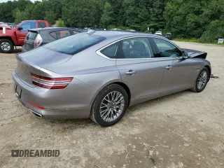 2023 Genesis G80 2.5T with VIN KMTGB4SC4PU193054, listed as a Copart auction lot 66699664 with 26,074 mi miles and Salvage Title. Bid and sale history available at DreamBid. Image 3.