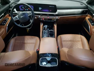 2024 Kia Telluride EX with VIN 5XYP3DGCXRG521053, listed as a Copart auction lot 50351475 with 18,227 mi miles and Salvage title. Bid and sale history available at DreamBid. Image 8.