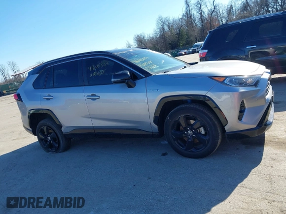 2021 Toyota RAV4 Hybrid XSE with VIN 4T3E6RFV7MU033736, listed as a IAAI auction lot 41640884 with 35,563 mi miles and . Bid and sale history available at DreamBid. Image 13.