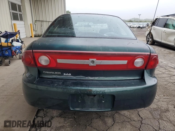 2003 Chevrolet Cavalier with VIN 1G1JC52F337383849, listed as a Copart auction lot 72619334 with 117,828 mi miles and Salvage Title. Bid and sale history available at carsss.com. Image 6.