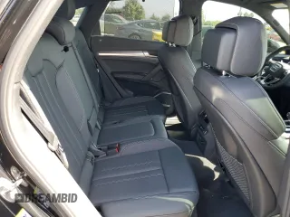 2023 Audi Q5 Sportback S line Prestige with VIN WA16AAFYXP2017035, listed as a Copart auction lot 58256284 with 13,270 mi miles and Salvage title. Bid and sale history available at DreamBid. Image 10.