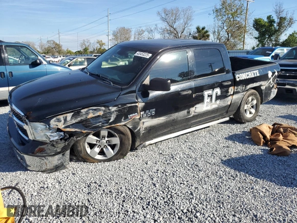 2020 Ram 1500 Classic Tradesman with VIN 3C6RR6KT2LG130246, listed as a Copart auction lot 43453225 with 143,438 mi miles and Salvage Title. Bid and sale history available at carsss.com. Image 1.