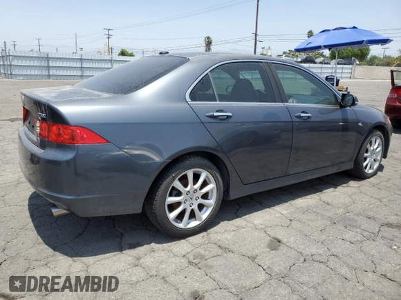 2007 Acura TSX Navi with VIN JH4CL96907C020514, listed as a Copart auction lot 62592535 with 184,157 mi miles and Clean title. Bid and sale history available at DreamBid. Image 3.