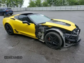 2016 Chevrolet Corvette Z06 3LZ z VIN 1G1YU2D63G5604830, wystawiony jako Copart lot #58211705 z przebiegiem 41 990 mil mil oraz Szkoda całkowita • Salvage title. Historia ofert i sprzedaży dostępna na DreamBid. Obrazek 4.