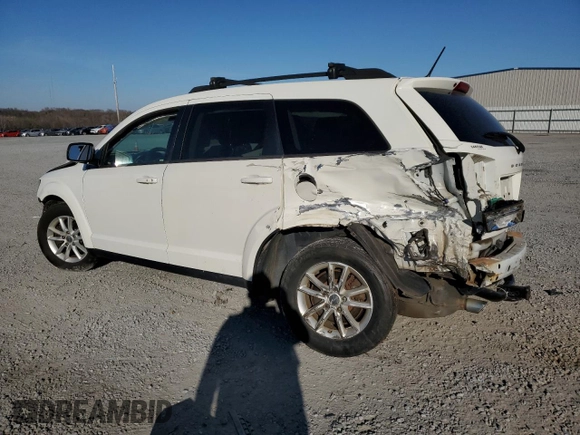 2013 Dodge Journey SXT with VIN 3C4PDCBG7DT689297, listed as a Copart auction lot 47303385 with 129,120 mi miles and Salvage Title. Bid and sale history available at carsss.com. Image 2.