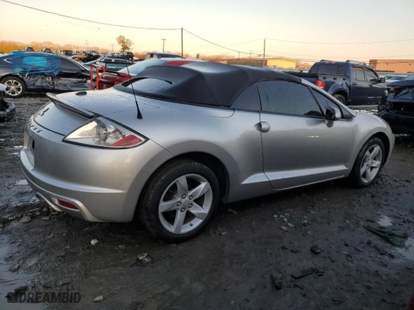 2009 Mitsubishi Eclipse GS with VIN 4A3AL25F79E012292, listed as a Copart auction lot 83600844 with 121067 miles and Salvage Title. Bid and sale history available at carsss.com. Image 3.