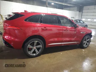 2017 Jaguar F-Pace S with VIN SADCM2BV2HA086296, listed as a Copart auction lot 49041805 with 87,303 mi miles and Salvage Title. Bid and sale history available at DreamBid. Image 3.