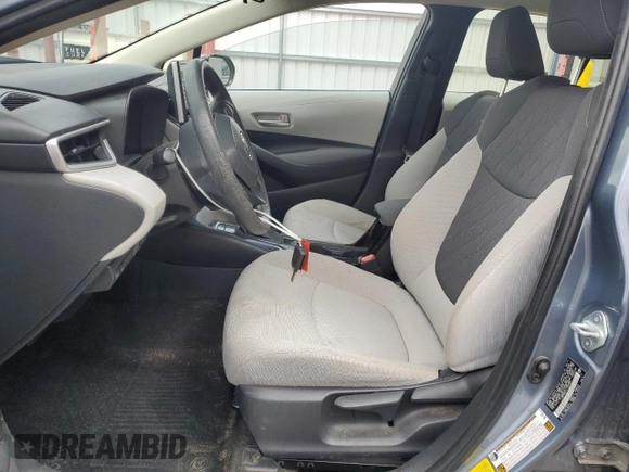 2020 Toyota Corolla LE with VIN JTDEPRAE1LJ039985, listed as a Copart auction lot 55435445 with 114,017 mi miles and Non Repairable. Bid and sale history available at DreamBid. Image 7.