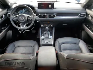 2022 Mazda CX-5 2.5 Turbo with VIN JM3KFBAY8N0619340, listed as a Copart auction lot 46217955 with 13,604 mi miles and Salvage Title. Bid and sale history available at carsss.com. Image 8.
