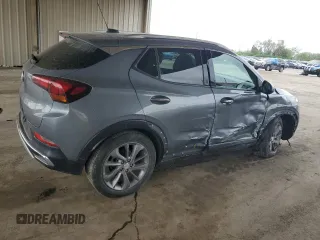 2020 Buick Encore GX Essence with VIN KL4MMFS28LB126309, listed as a Copart auction lot 55036685 with 51,537 mi miles and Salvage title. Bid and sale history available at DreamBid. Image 3.