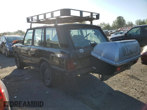 1992 Land Rover Range Rover with VIN SALHV1249NA616204, listed as a Copart auction lot 44428375 with 174,019 mi miles and Salvage Title. Bid and sale history available at DreamBid. Image 2.