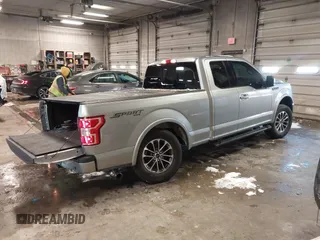 2020 Ford F-150 XL with VIN 1FTFX1E46LFC01751, listed as a IAAI auction lot 41623387 with 77,609 mi miles. Bid and sale history available at carsss.com. Image 4.