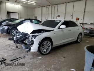 2022 Cadillac CT4 Premium Luxury with VIN 1G6DB5RK7N0111748, listed as a Copart auction lot 41808105 with 71,854 mi miles and Salvage Title. Bid and sale history available at carsss.com. Image 1.