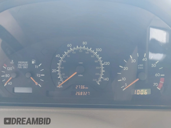 1998 Mercedes-Benz C 230/260/280/320 с VIN WDBHA23G4WA593965, выставлен на аукционе IAAI как лот 42104578 с пробегом 268 327 миль миль и . История ставок и продаж доступна на DreamBid. Изображение 7.