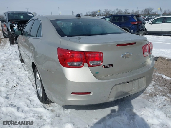 2014 Chevrolet Malibu LS with VIN 1G11B5SL1EF219694, listed as a IAAI auction lot 41615933 with 121,349 mi miles. Bid and sale history available at carsss.com. Image 3.