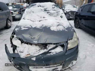 2008 Suzuki SX4 with VIN JS2YB413385111823, listed as a Copart auction lot 43507065 with 157,254 mi miles and Salvage Title. Bid and sale history available at DreamBid. Image 5.