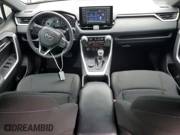 2022 Toyota RAV4 Hybrid SE with VIN 4T3T6RFV3NU089312, listed as a Copart auction lot 59324525 with 49,493 mi miles and Salvage title. Bid and sale history available at DreamBid. Image 8.