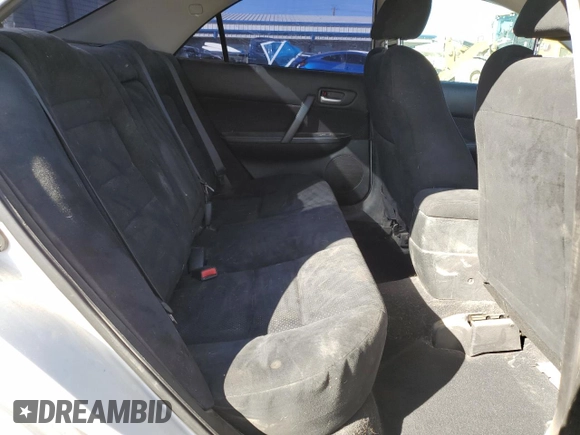 2008 Mazda 6 i Sport VE with VIN 1YVHP80C985M32697, listed as a Copart auction lot 46066365 with 220,856 mi miles and Salvage Title. Bid and sale history available at carsss.com. Image 10.