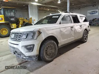 2021 Ford Expedition Max Limited with VIN 1FMJK2AT2MEA81915, listed as a Copart auction lot 43474945 with 125,347 mi miles and Salvage Title. Bid and sale history available at DreamBid. Image 1.