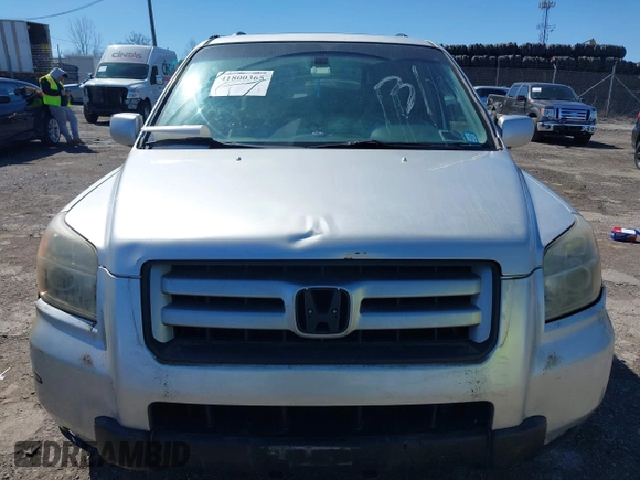 2007 Honda Pilot EX-L with VIN 2HKYF18597H514837, listed as a IAAI auction lot 41800365 with 194,341 mi miles. Bid and sale history available at carsss.com. Image 12.