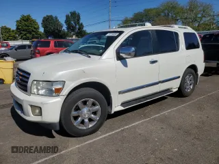 2005 Infiniti QX56 with VIN 5N3AA08C25N805477, listed as a Copart auction lot 74199494 with 197,255 mi miles and Salvage Title. Bid and sale history available at carsss.com. Image 1.