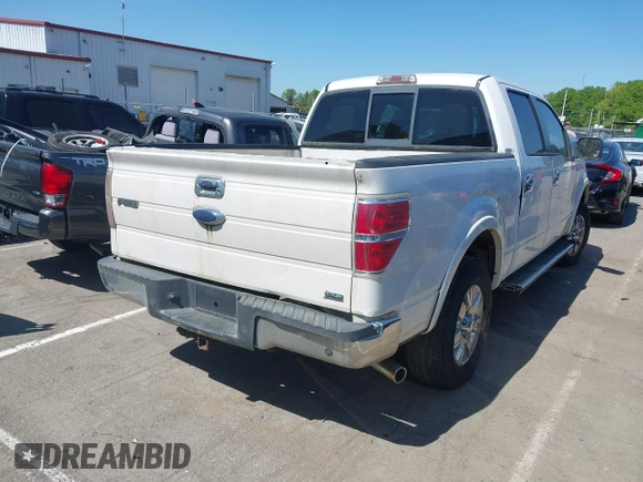 2010 Ford F-150 XL with VIN 1FTFW1CV7AFB08801, listed as a IAAI auction lot 41995312 with 280,286 mi miles. Bid and sale history available at carsss.com. Image 4.